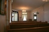 The beautiful interior chapel at Hampton Funeral Home and Cremation in Prescott, Arizona.